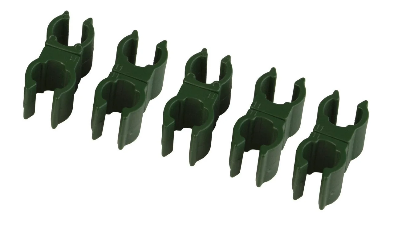 WINDHAGER Stabverbinder Clips für Rankgitter 11 mm 5 Stück