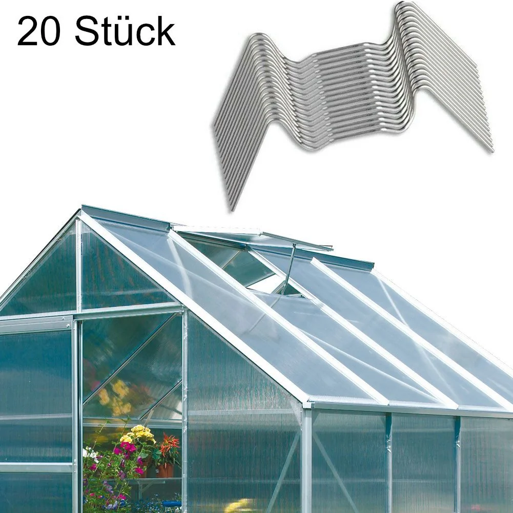 Vitavia Glasfederklammern für Vitavia Gewächshäuser